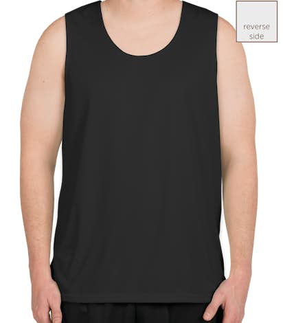 Augusta Performance Reversible Basketball Jersey - Black / White