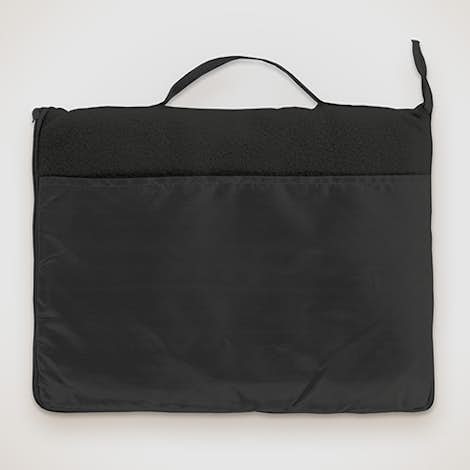 Fleece Travel Blanket - Black