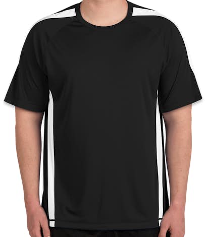 Canada - ATC Competitor Colorblock Performance Shirt - Black / White