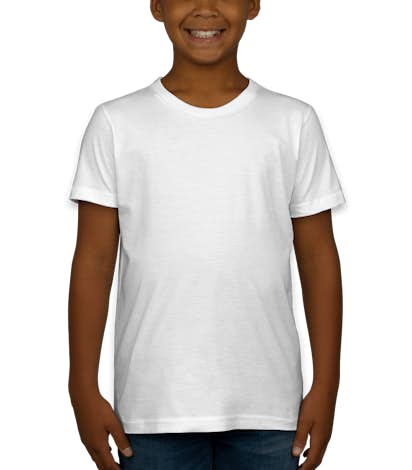 American Apparel USA-Made Youth Jersey T-shirt - White