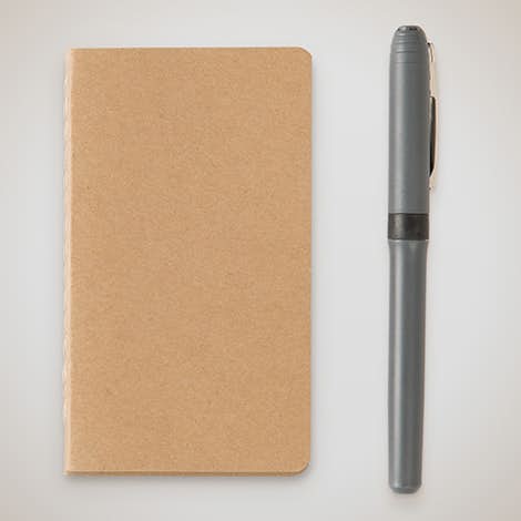Recycled Soft Cover Mini Pocket Notebook - Natural
