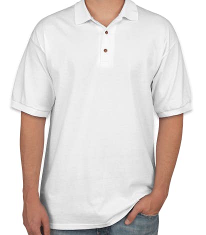 Gildan Ultra Cotton Polo - White