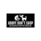 7.5 in. x 3.75 in. Rectangular Bumper Sticker