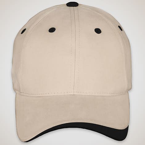 Sportsman Two-Tone Hat - Khaki / Black