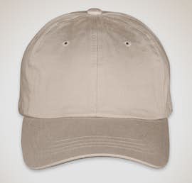 Yupoong Cotton Twill Hat - Color: Stone