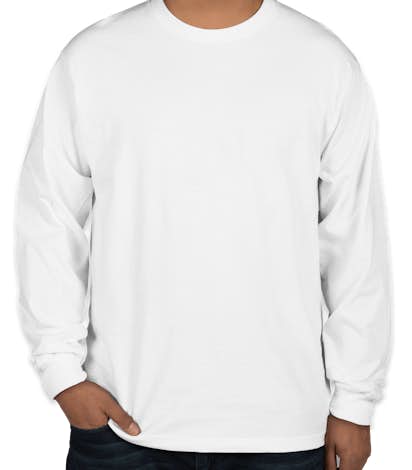 Gildan Hammer Long Sleeve T-shirt - White