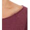 Canada - Alternative Apparel Ladies Tri-Blend Wideneck Sweatshirt - Other View: 3
