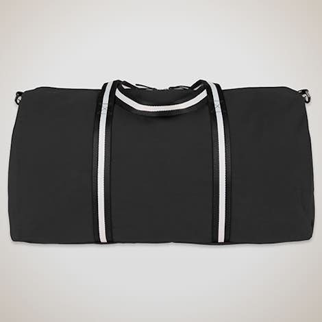 Large Cotton Weekender - Black