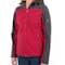 Port Authority Ladies Contrast Hooded Soft Shell Jacket - Other View: 1