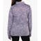 Badger Ladies Heather Quarter Zip Performance Shirt - Other View: 2