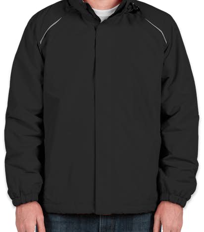 Core 365 Fleece Lined All-Season Jacket - Black