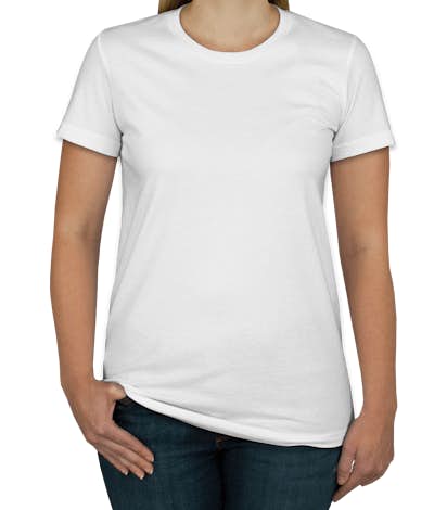 American Apparel Juniors Jersey T-shirt - White