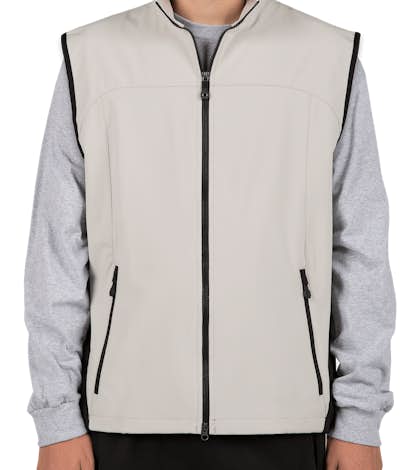 North End Soft Shell Vest - Natural Stone