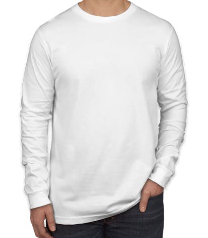 Canada - Canvas Long Sleeve Jersey T-shirt - White