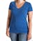 Next Level Juniors Tri-Blend Deep V-Neck T-shirt - Other View: 1