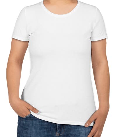 Canada - Fruit of the Loom Ladies 100% Cotton T-shirt - White