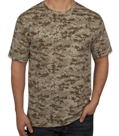 Code 5 Digital Camo T-shirt - Sand Digital