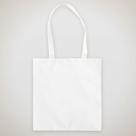 Basic 50% Recycled Poly Tote - White