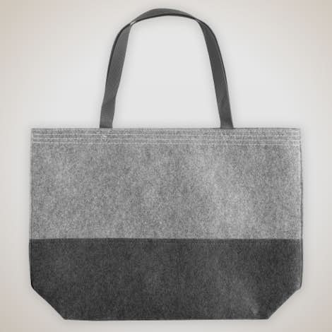 Port Authority Large Felt Tote - Felt Charcoal / Felt Grey