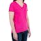 Fruit of the Loom Ladies 100% Cotton V-Neck T-shirt - Other View: 1