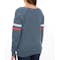 Alternative Apparel Ladies Tri-Blend Wideneck Sweatshirt - Other View: 2