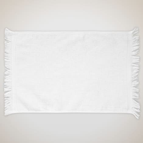 Anvil Fringed Rally Towel - White