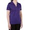 Sport-Tek Ladies Heather Performance Polo - Screen Printed - Other View: 1