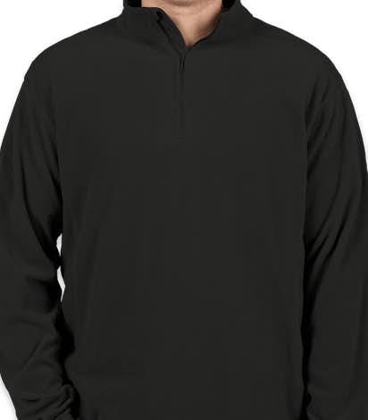 Columbia Crescent Valley Quarter Zip Microfleece Pullover - Black