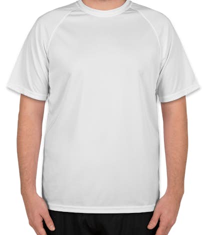 Augusta Attain Raglan Performance Shirt - White