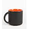 14 oz. Ceramic Two-Tone Black Minolo Mug - Other View: 2