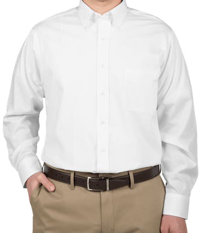 Van Heusen Baby Twill Dress Shirt - White