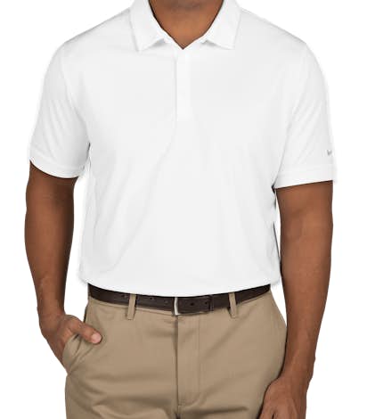 Nike Golf Dri-FIT Smooth Performance Polo - White