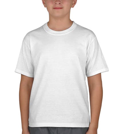 Canada - Jerzees Youth 50/50 T-shirt - White