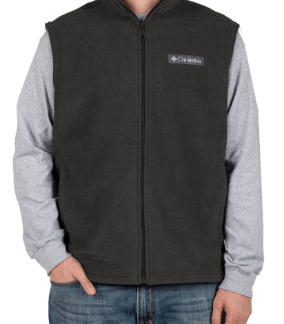 Columbia Cathedral Peak Fleece Vest - Charcoal Heather