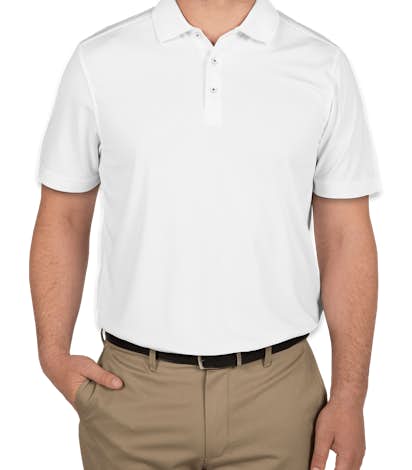 CBuk by Cutter & Buck Fairwood Performance Polo - White