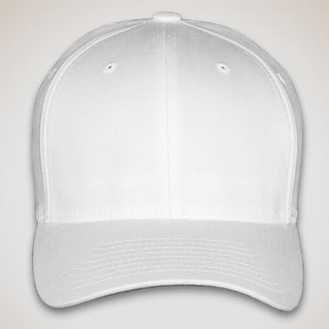 Yupoong Twill Flexfit Hat - White